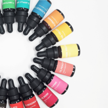 [드그라쎄] 캔들만들기 재료 - 캔들 고농축 지용성 액체 염료 20색 스포이드, 로즈