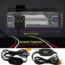 블랙박스르노 삼성 QM5 Koleos 2007 인피니티 Q70L 트라세라 자동차 후진 백업 주차 카메라, 06 Dynamic Wireless