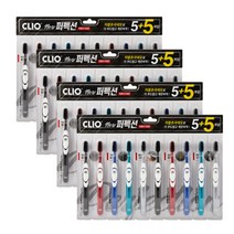크리오 new 퍼펙션 차콜초극세모 칫솔 5+5 X 4개 (40입)