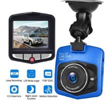 1080P 24 LCD 자동차 DVR 카메라 IR 야간 투시경 비디오 운전 캠코더 레코더 촬영 각도 170 ° HD G센서 대시캠, Blue_CHINA | 32G