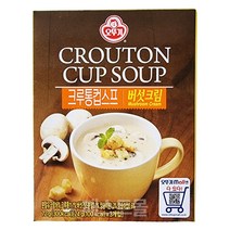 오뚜기 크루통 컵스프 버섯크림, 1개