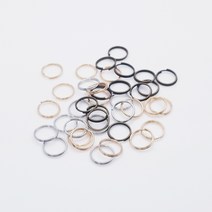 이중 오링 o링 키링만들기 연결고리, [100g] 약280개, 오알(백색), 15mm