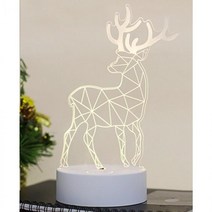 인테리어 조명 안방조명 거실 간접조명 LED 무드등 USB 예쁜방 수면등(사슴) kzac_home
