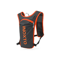 초경량 트레일러닝 조끼 베스트 등산가방 아웃도어 백팩 트래킹 마라톤, 다크 그레이 오렌지