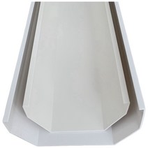 지붕물받이 처마물받이 판넬 홈통 빗물길 배수 PVC, 200 슬롯 씰 1쌍 좌우