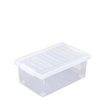 창신리빙 시스템리빙박스18L 대형 수납함 짐정리 옷 보관함, /
