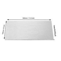 마그네슘보드 판넬 패널 1pcs 99.9% 마그네슘 합금 시트 Mg 플레이트 플랫 전기 도금 Anodes 실험 양극 CNC, 02 0.5x100x100mm, 02 0.5x100x100mm