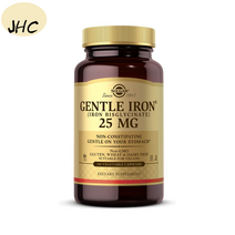 JHC[구매대행] 솔가 철분 젠틀 아이언 비스글리시네이트 25mg 180정 베지캡슐 1통, 1개, 1개, 180개