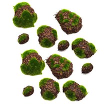 정원 장식 DIY 꽃꽂이를 위한 12PCS 바위 장식 인공 바위 이끼 장식
