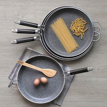 국내생산 지르코늄 4중 코팅 알루미늄 프라이팬 7sizes, 40cm (CO10651)