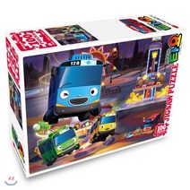 타요 꼬마버스 야간개장 직소퍼즐, 100피스, 혼합색상