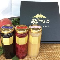 사과 블루베리 콩포트 딸기 전 긴자 센비키야의 수석 파티시에 수제 명품 컴피처 3 [160g×], 1개, 160g