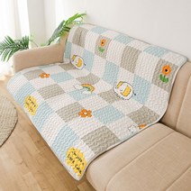 칠칠총애 사계절 펫 매트, 90*90, 무지개 코끼리