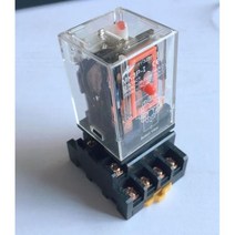 MK3P-I DC12V DC24V AC110V AC220V 릴레이 11 핀 10A 250VAC 함께 PF113A 소켓베이스