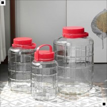 과실주 파인애플 담금술 대용량담금주병 발효주통, 보드레효소병 18L