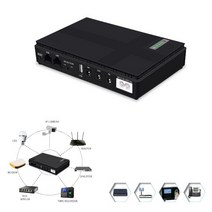 무정전 전원 공급 장치 5V 9V 12V 미니 소형 UPS 배터리 백업 대용량 CCTV 카메라 모뎀 라우터 장비, 03 Y1AE4NB105347-UK-104