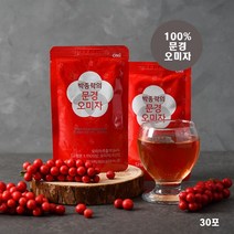 100% 문경 오미자 30포 국산 추출액 엑기스 액기스 차 추천, 80ml