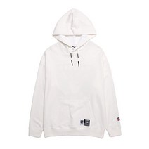 NFL 엔에프엘 F201MHD101 레이더스 빅 로고 후드 티셔츠 SNOW WHITE