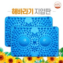 1º의 기적 혈기력보드 ATC 해바라기 발지압판 1+1 발지압매트, 단품