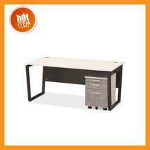멜론 책상 서랍별도 (학생 컴퓨터 사무실), W1800 X D800 X H720:화이트그레이+블랙