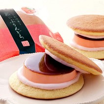 일본 도라야키 단팥빵 유후인 창작 과자 아마오 딸기 푸딩도라 4개입 / 공식 사이트 오이타 기념품 선물 답례 공양 가족간의 축하 집 카페 귀성 규슈 온센현 오오키