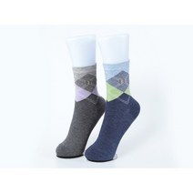 닥스양말 [추석명절선물세트][명절선물추천][단체주문환영][선물] 단체선물 하기 좋은 면중목 두겹 도트 아가일 숙녀양말