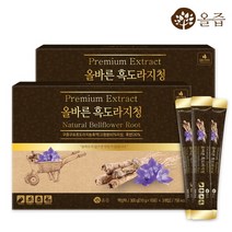 올즙 올바른 흑도라지청스틱 30포, 2박스, 10ml