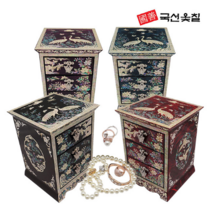국선옻칠 설 선물 나전칠기 자개보석함 서랍형, 01. 적색