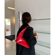 디아더컬러 여성 미니 스퀘어 애나멜 호보백 5컬러