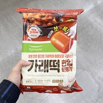 풀무원 한입 쏙 가래떡 국물떡볶이 423.5g x 1개, 아이스보냉백포장