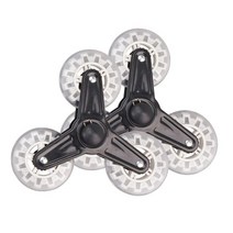 1 쌍 계단 등반 쇼핑 카트 교체 바퀴 트롤리 캐스터 쇼핑 세탁 카트 가정용 하드웨어, 01 A