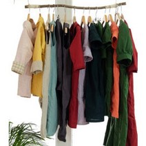 더패브릭 린넨 11수 원단 바이오워싱 리브레- 41색상, 로즈데스트
