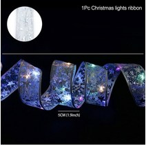 꼬마전구 festoon led 리본 문자열 조명 크리스마스 트리 장식 홈 크리스마스 빛, 은색, 5m