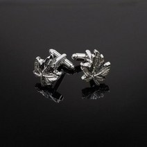 커프링크 찰스턴 커프스 버튼 커프 링크 넥타이 셔츠 럭셔리 황동 크라운 메이플 리프 앵커 커프스 단추