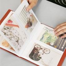 기념일 커플 아기 포켓 포토북 사진첩 신혼여행 80장 블랙클리어