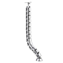 케이블 트레이 덕트 uxcell 2ft abs 데스크 관리 스탠드 책상 정리용 라운드