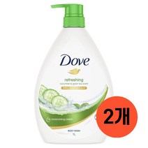 도브 Dove 고 프레쉬 바디 워시 프레쉬 터치 1L 2개