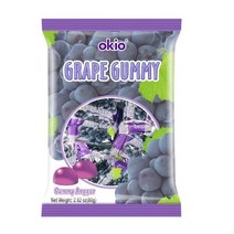 오키오 B079_오키오 그레이프구미 100g 츄잉젤리, 80g, 4개