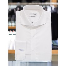 듀퐁(셔츠/타이) [듀퐁셔츠] 남성 슬림핏 빅와이드 카라 긴팔 남방 와이셔츠 (SE3SM22LS930SWH)