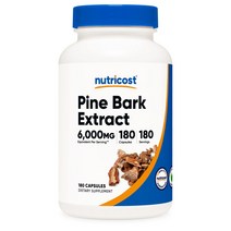 뉴트리코스트 파인 바크 소나무 껍질 추출물 6000mg 180정