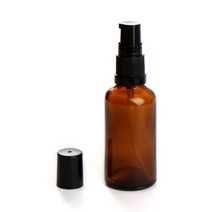 새로핸즈 에센스용 갈색 유리 블랙캡 50ml, 단품, 1개