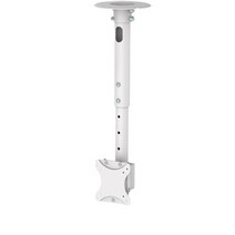 CLB-110F(화이트) 15~27인치 티비 천정형 브라켓 TV 설치 모니터, CLB-110F(화이트 기본1m)