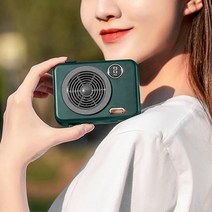 센시엠 레트로감성 USB 휴대용 미니 선풍기 직수입 판촉납품 대량주문환영, 상세페이지 참조