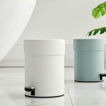 모던하우스 천호점 리빙 키노 무소음 페달휴지통 5L 화이트 CL1321015, 선택:단일상품