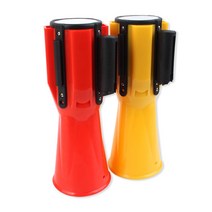 socean 차량 바리케이트 주차 금지 바리게이트 3M 통제봉 차단 바 줄 띠 안전 가이드 라인 플라스틱 출입 차단봉 주, 노랑