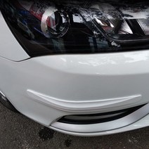 DM PKFARM 카본 익스테리어 범퍼가드 (2p 1set) 차량용, 1세트, 블랙