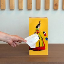 티슈업걸 각티슈 케이스 휴지 티슈 커버 화장지케이스, 한복버전+사은품(70매 각티슈2개)