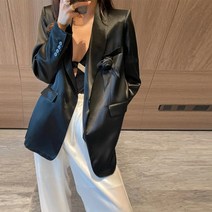 오버핏 블레이저 자켓 여성 가을 봄