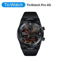 1인가구 원룸건조대 튼튼한외관 자취 TicWatch Pro 착용 OS 스마트워치 수면 전기, Black