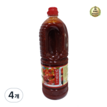 라이브잇 푸른식품 닭강정 소스, 4개, 2.2kg